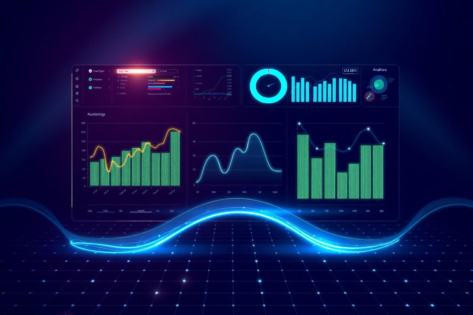Data analytics dashboard